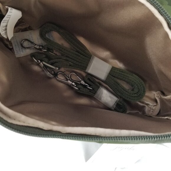 JuJuBe Camo Green Be Set 3 Bag Pouch Straps Camouflage Clutch Travel Tech Makeup - Picture 3 of 5